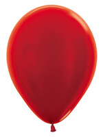 Sempertex Ballonnen Metallic Red 515 - 12 stuks