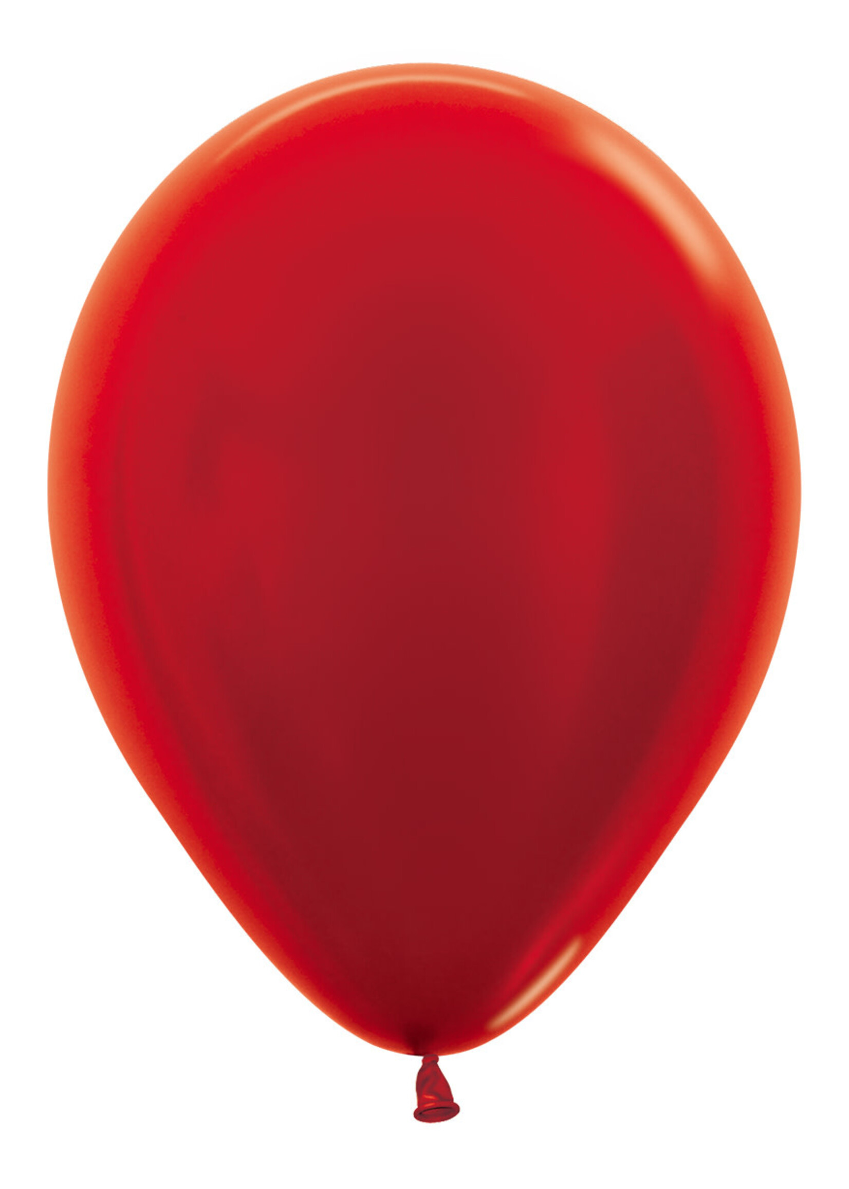 Sempertex Ballonnen Metallic Red 515 - 12 stuks