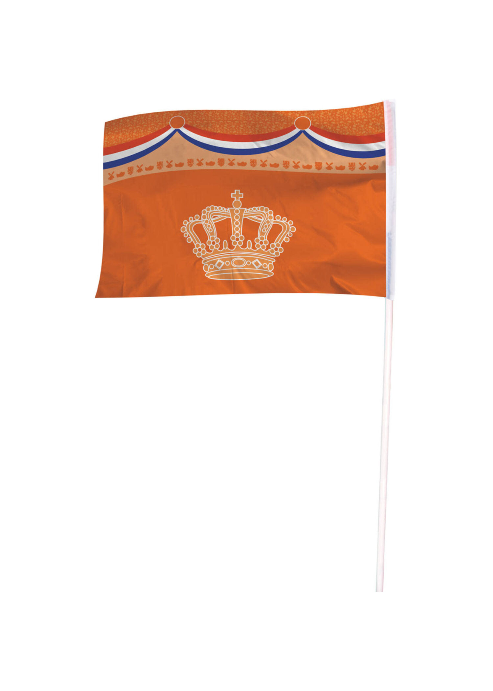 Feestkleding Breda Vlag met Kroon