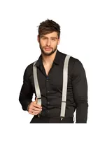 Feestkleding Breda Bretels Zilver