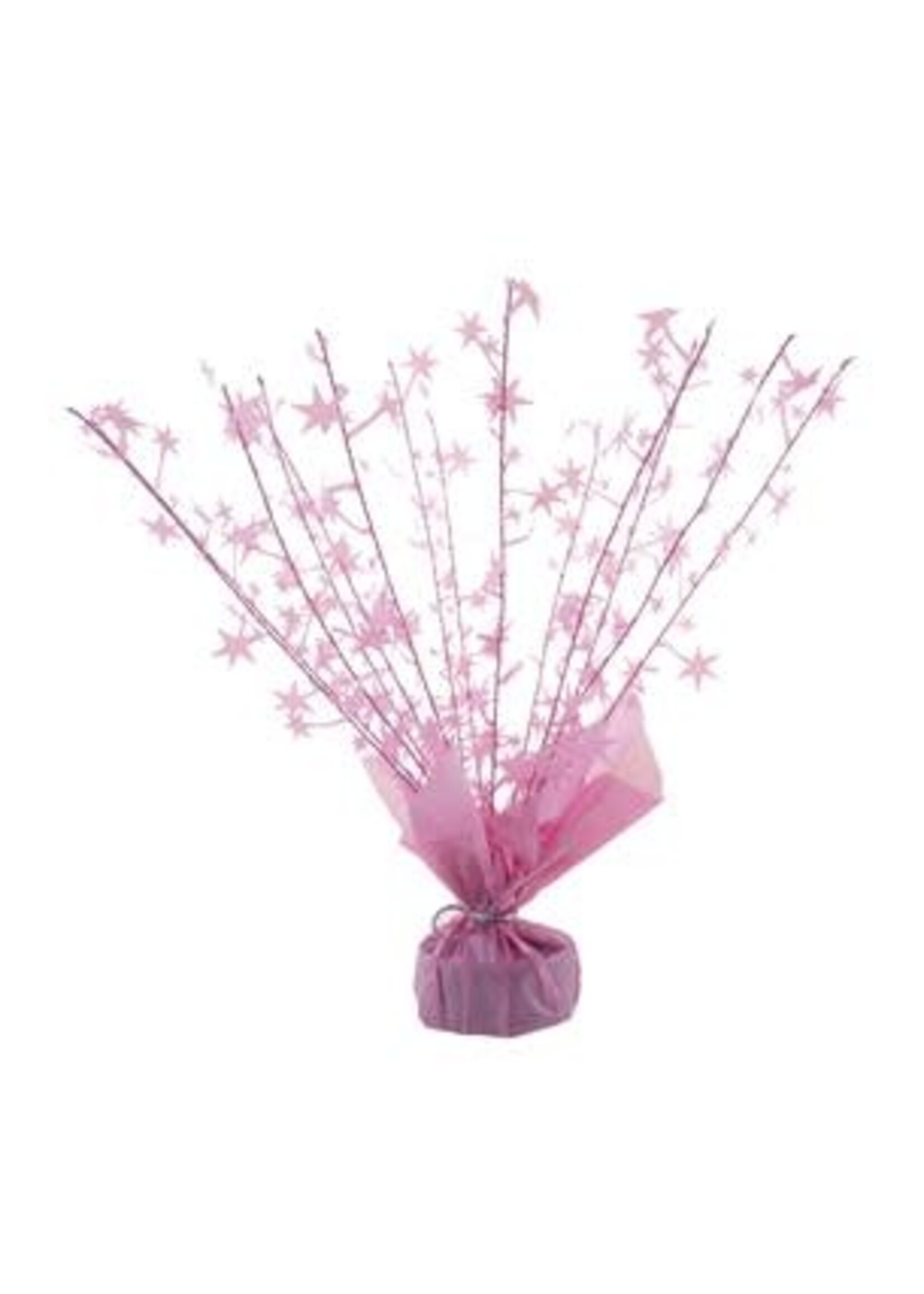 Feestkleding Breda Ballongewicht roze glans sterretjes