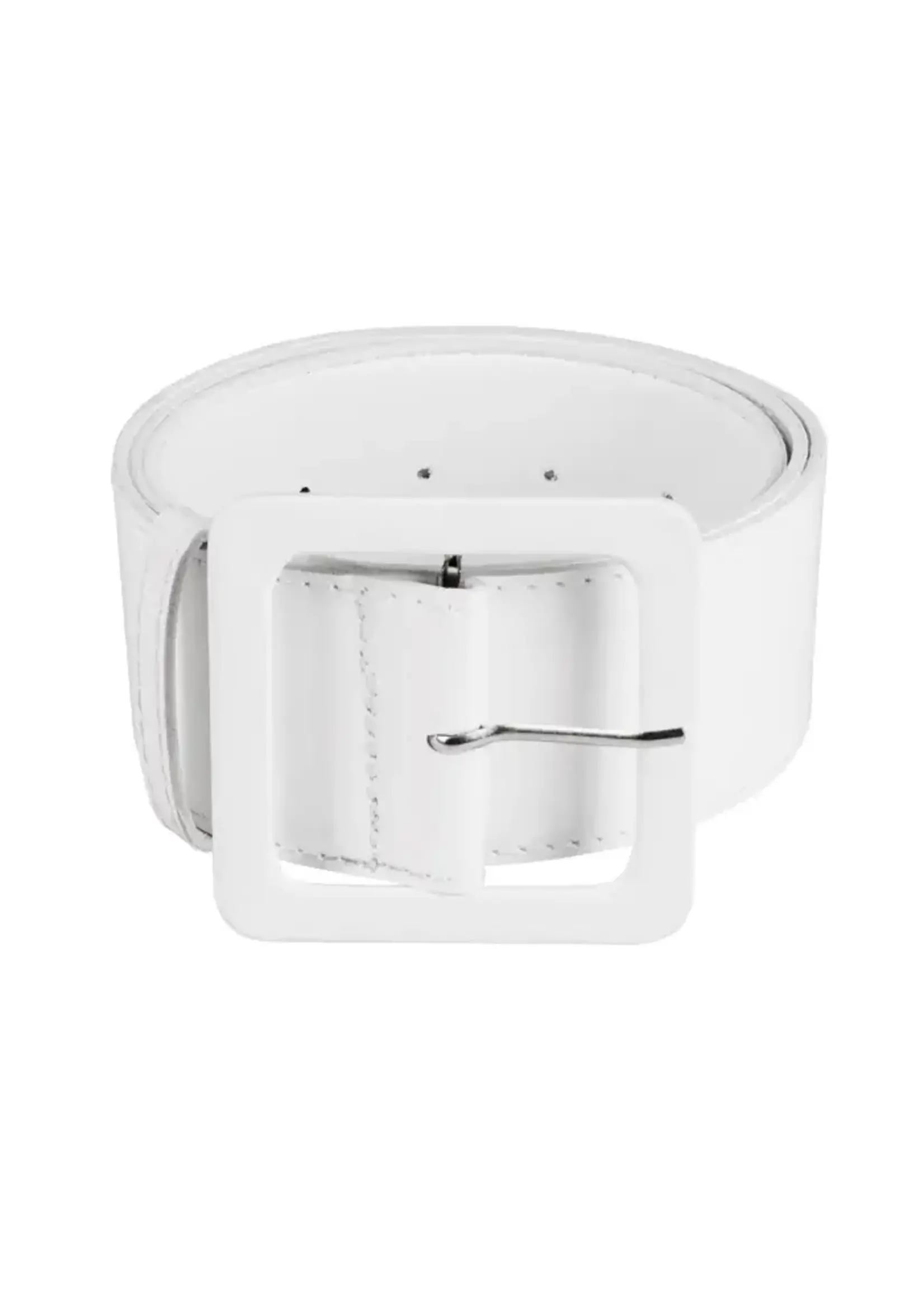 Feestkleding Breda Riem retro wit