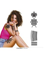 Fiestas Guirca Tattoo Maori zwart