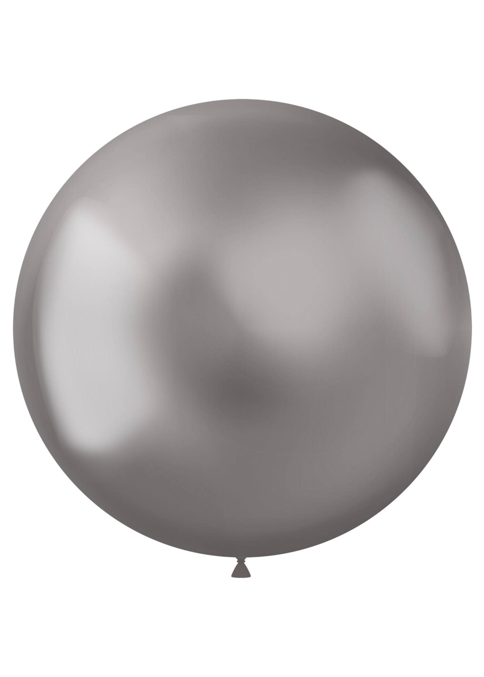 Feestkleding Breda Top ballon 36inch / 90cm zilver