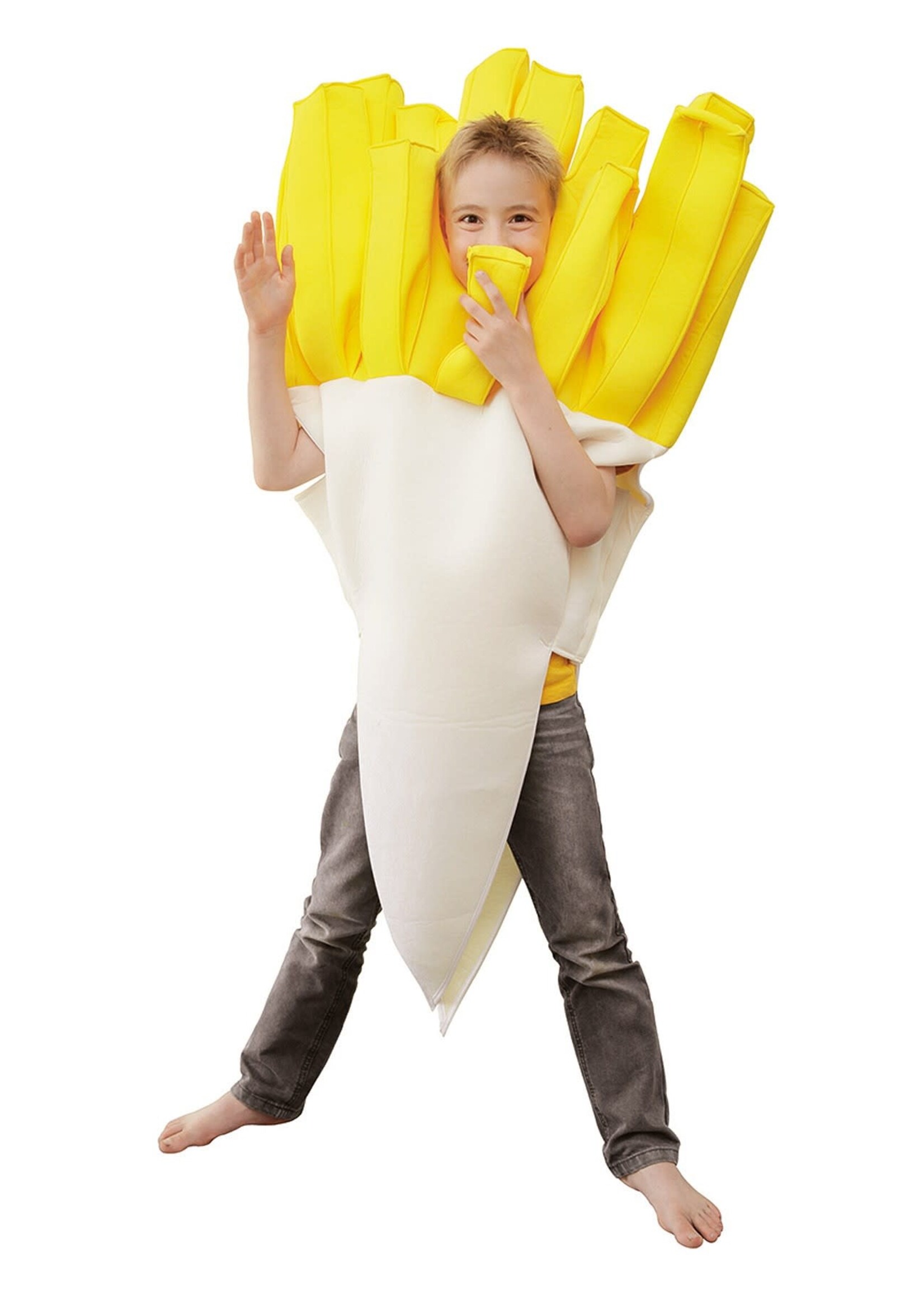 Feestkleding Breda Kinderkostuum frietzak maat 140