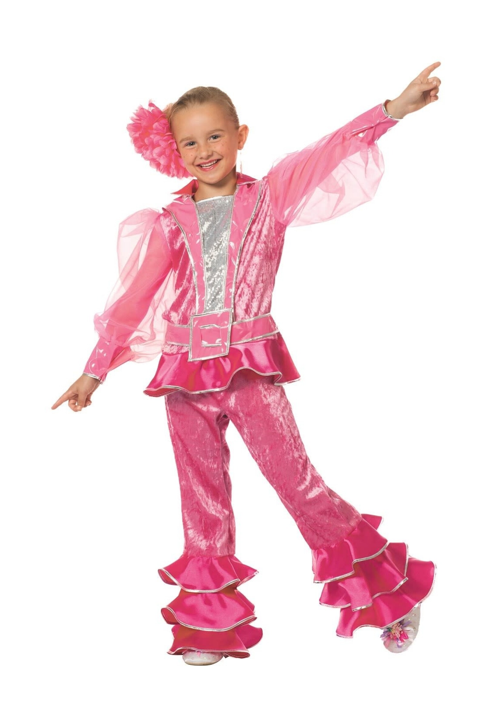 Feestkleding Breda Kinderkostuum Mamma Mia Roze