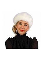 Thetru Pluche haarband Wit