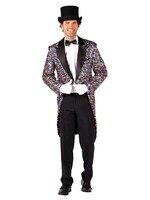 Thetru Glitter heren rokjas Multicolor