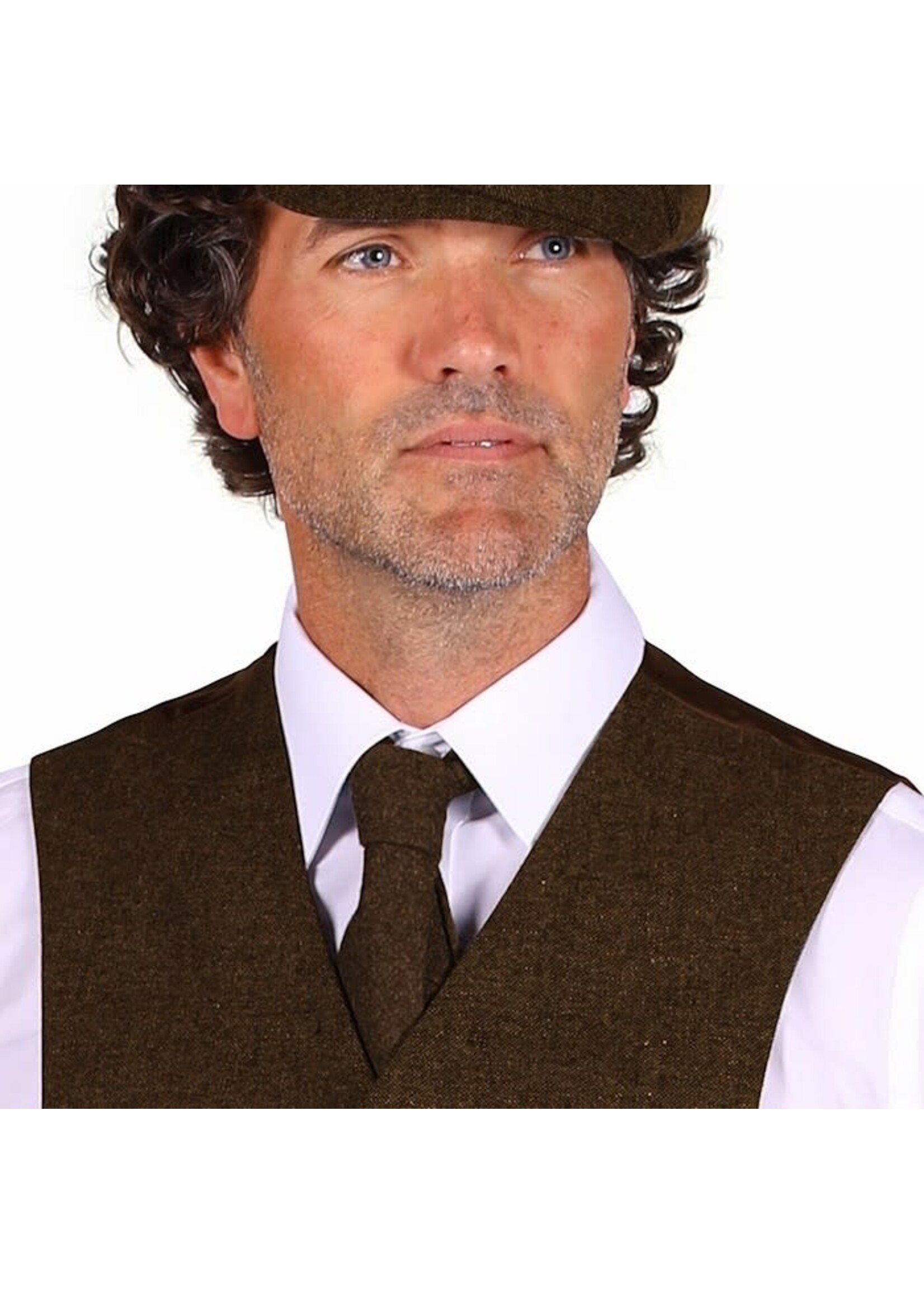 Thetru Jaren 20 stropdas bruin