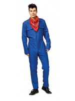 Feestkleding Breda Overall Blauw