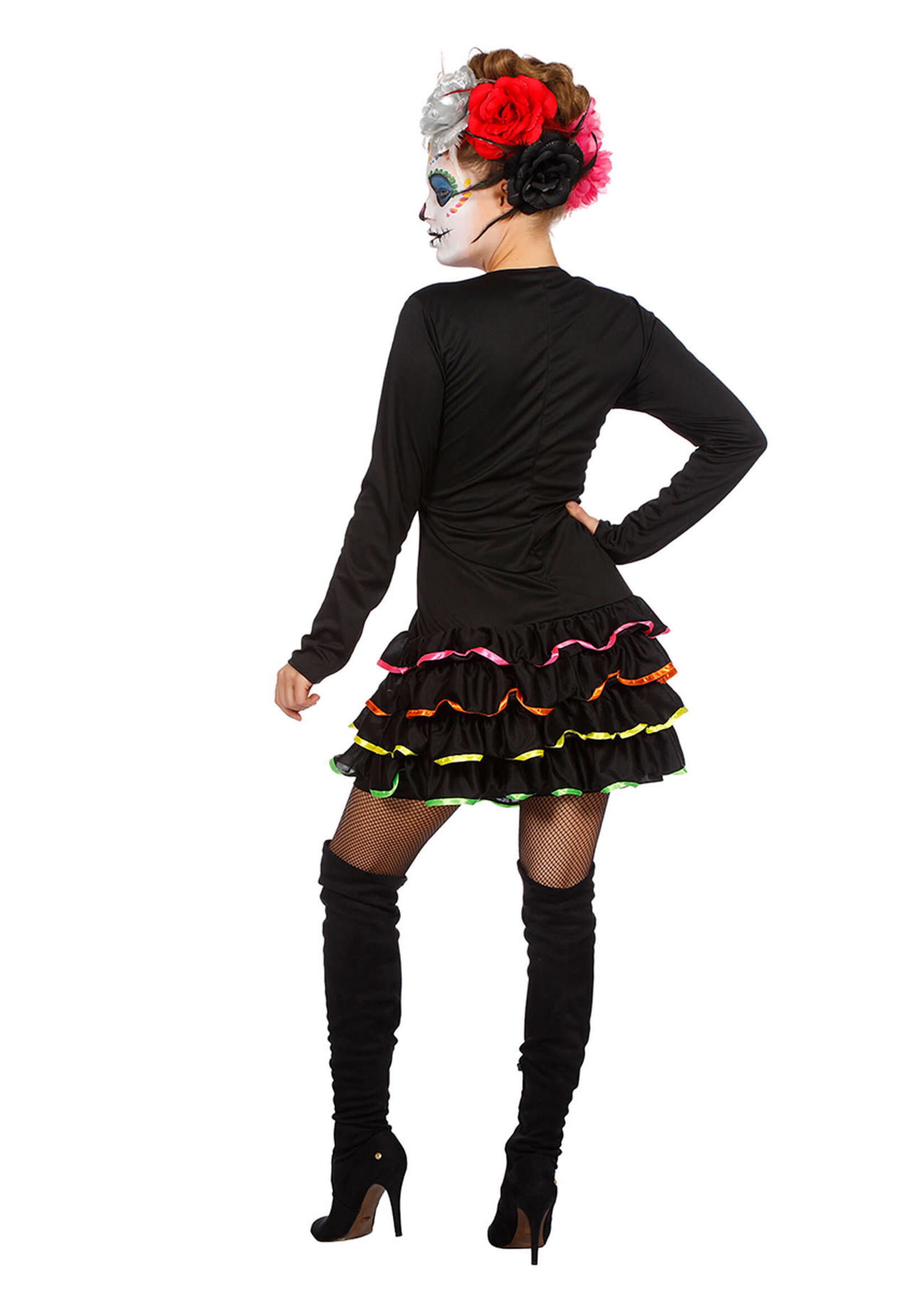 Feestkleding Breda Skelet rainbow