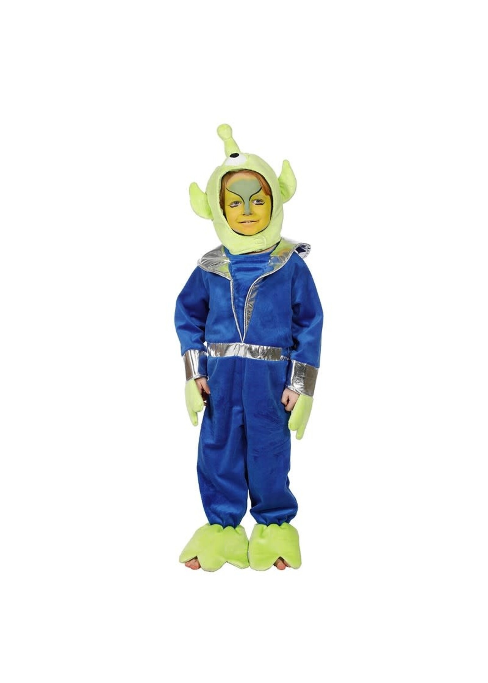 Feestkleding Breda Kleine groene alien 152
