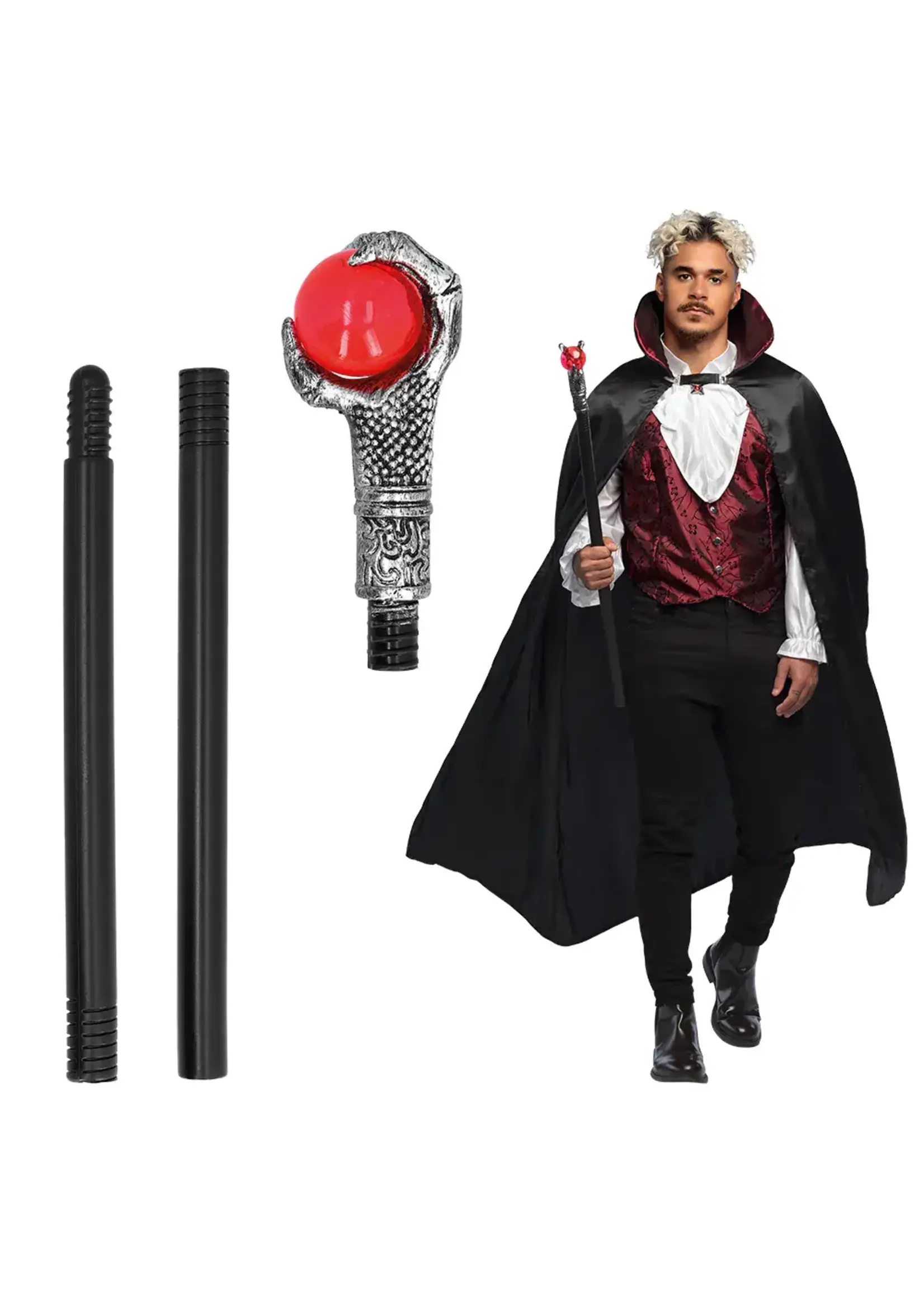 Feestkleding Breda Vampier scepter