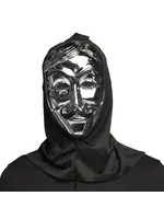 Feestkleding Breda Gezichtsmasker Onbekend met kap zilver