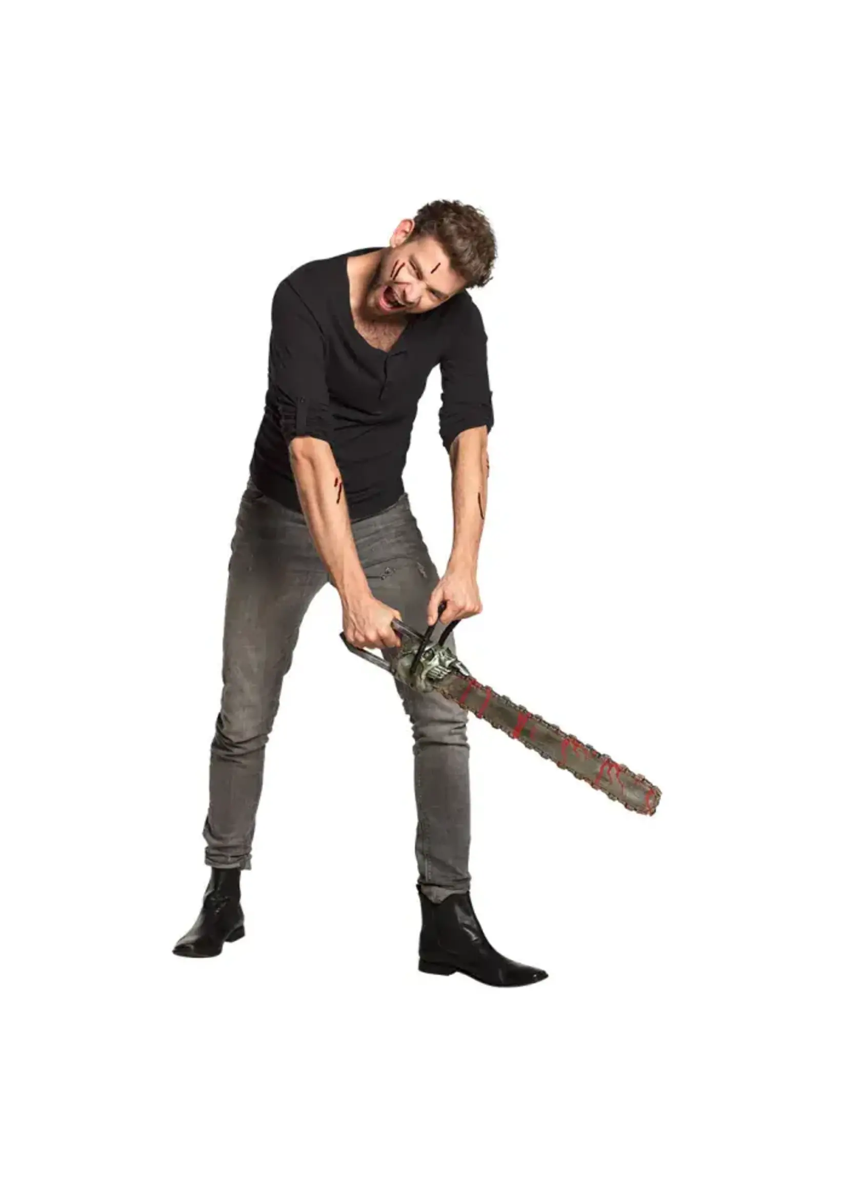 Feestkleding Breda Schedelkettingzaag (75 cm)