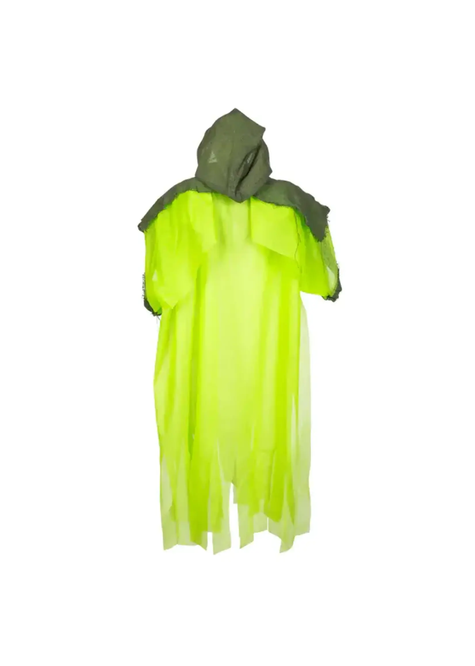 Boland Decoratie Groen skelet (120 cm)