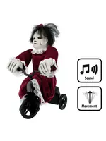 Boland Halloween pop op fiets