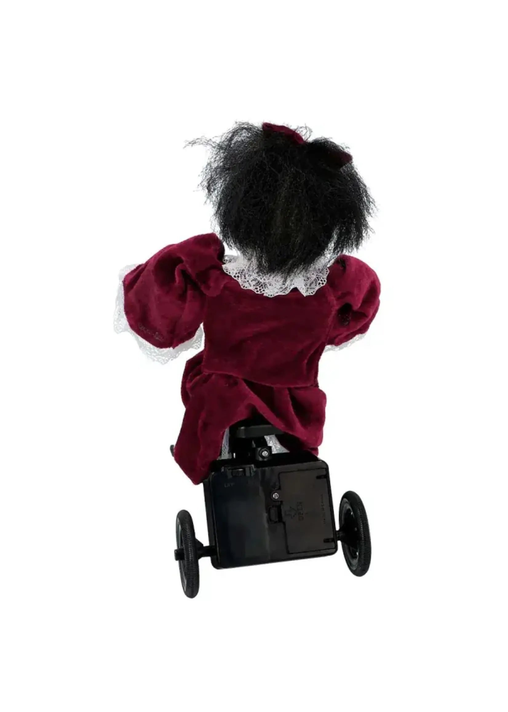 Boland Halloween pop op fiets