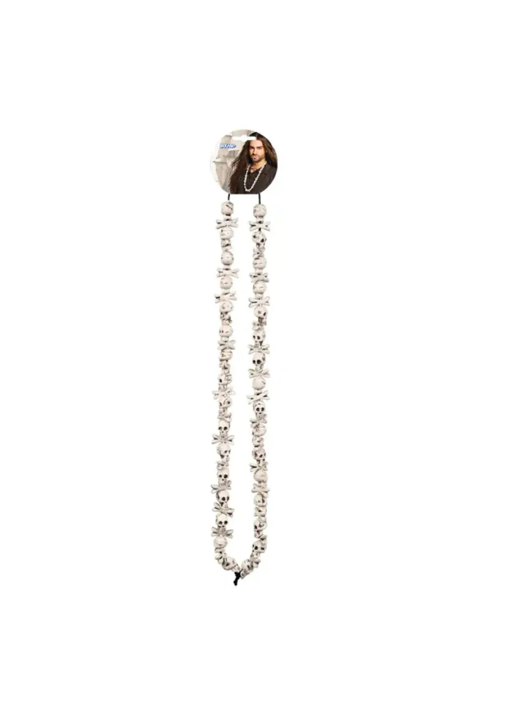 Feestkleding Breda Ketting Skull bones