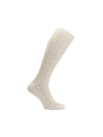 Feestkleding Breda Tiroler kniekousen beige lang