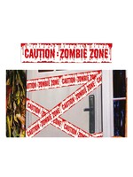 Feestkleding Breda Afzetlint: Caution: Zombie Zone