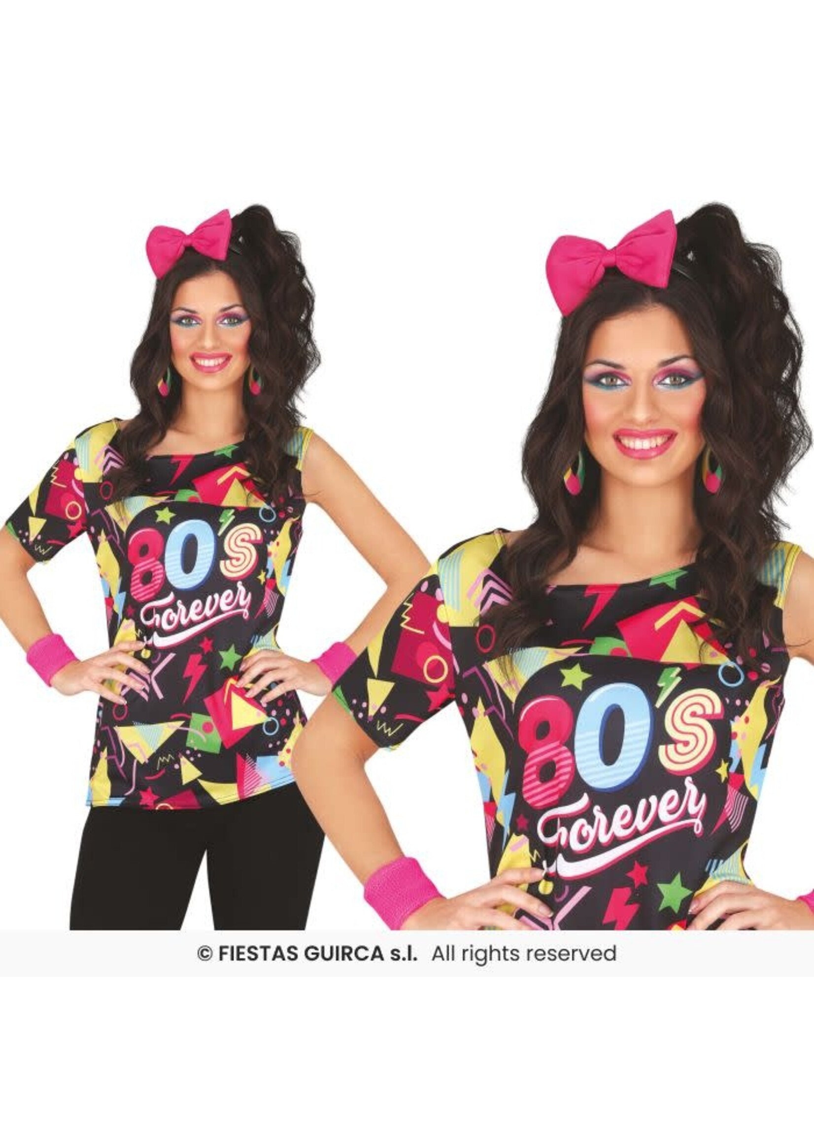 Feestkleding Breda Shirt 80`s
