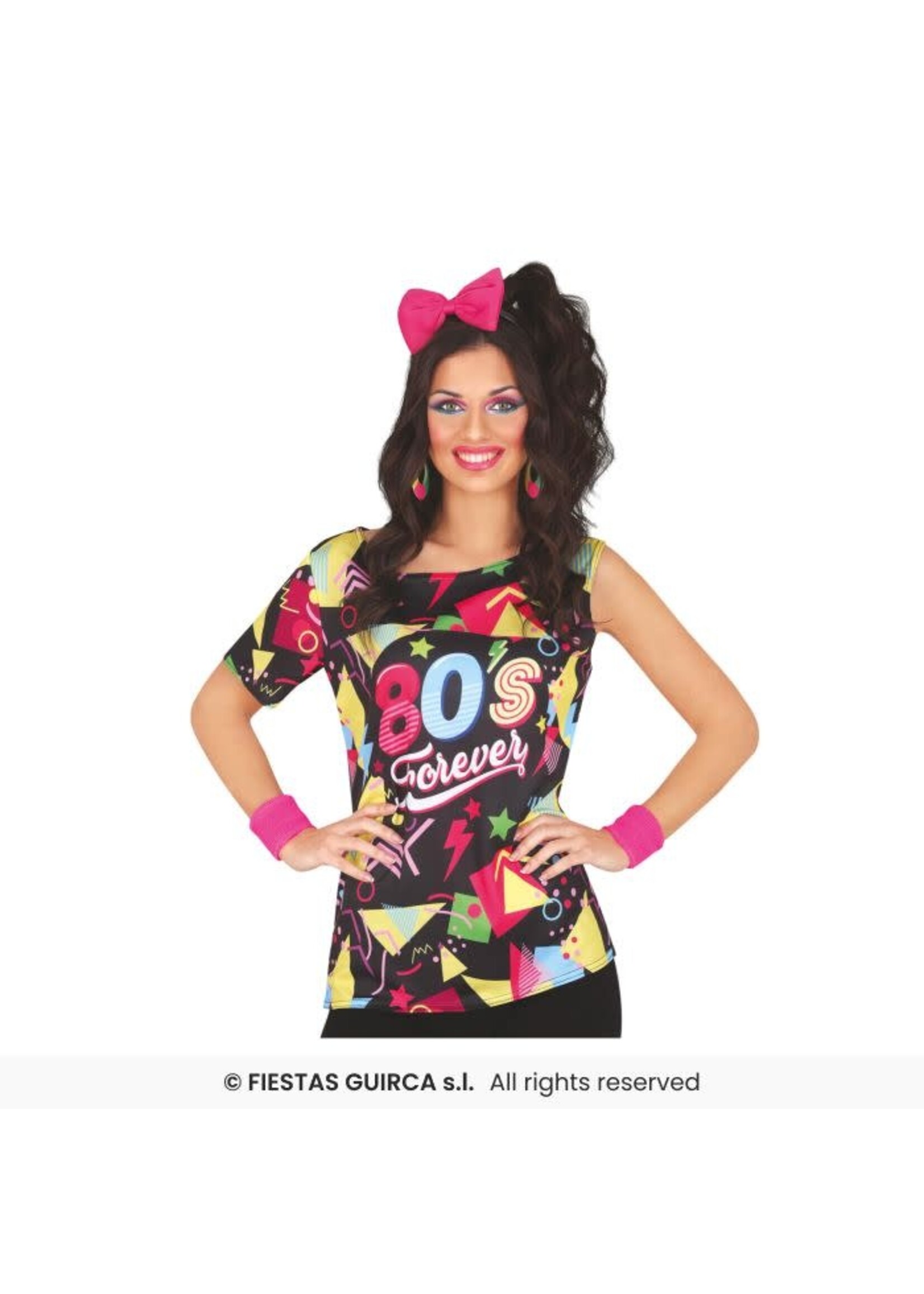 Feestkleding Breda Shirt 80`s