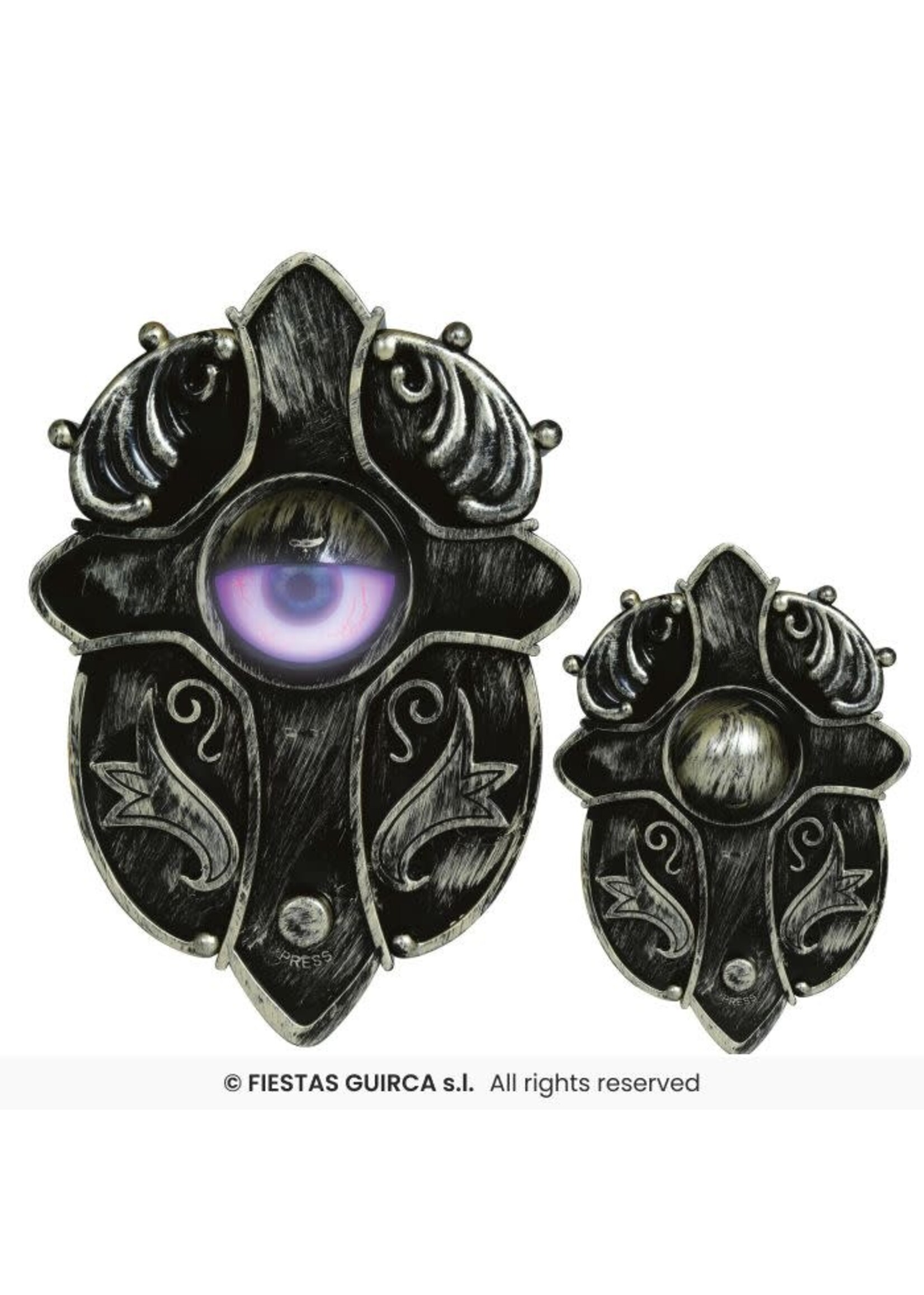 Fiestas Guirca Deurbel met oog, light, geluid, beweging