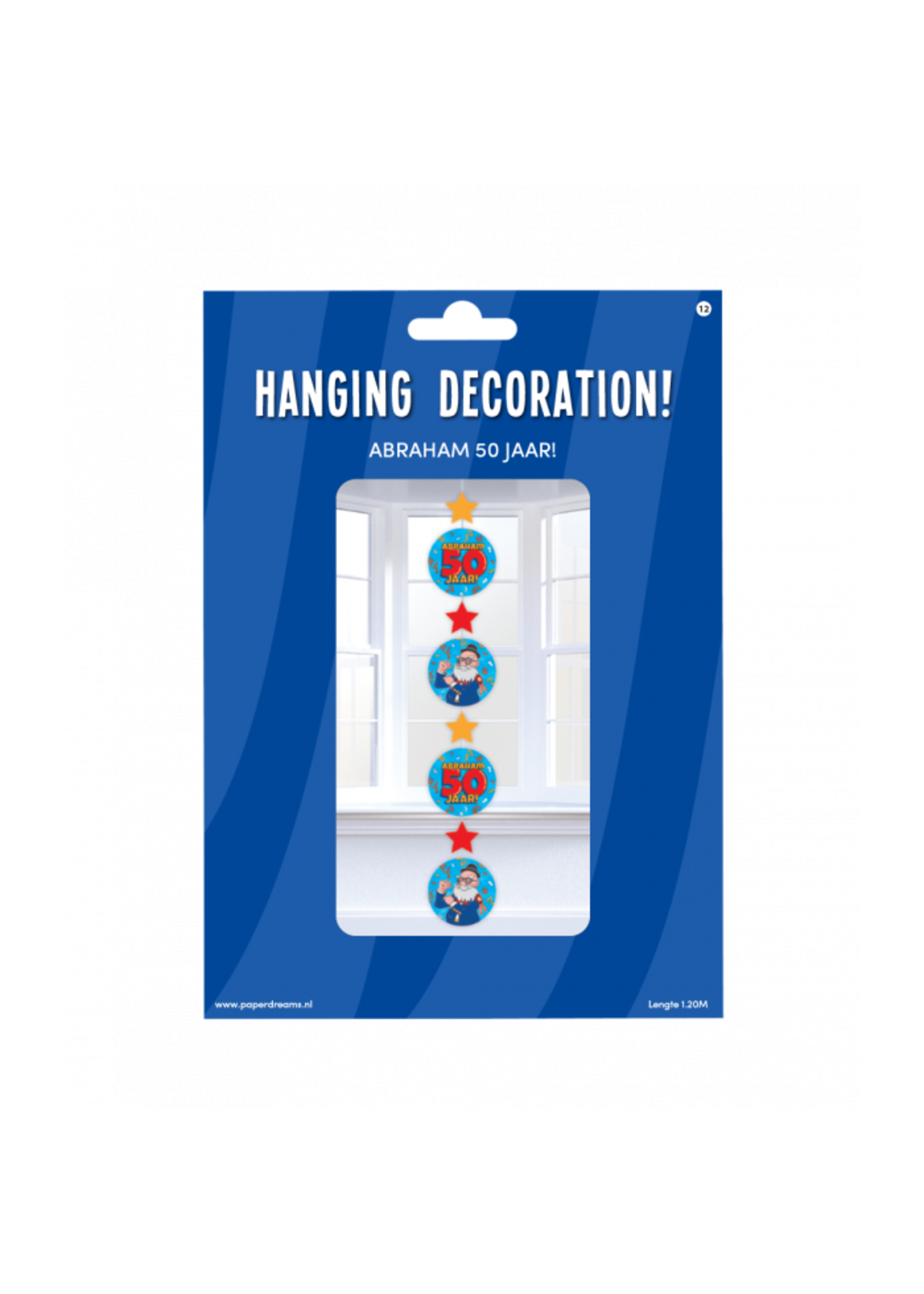 Feestkleding Breda Hangende decoratie - Abraham cartoon