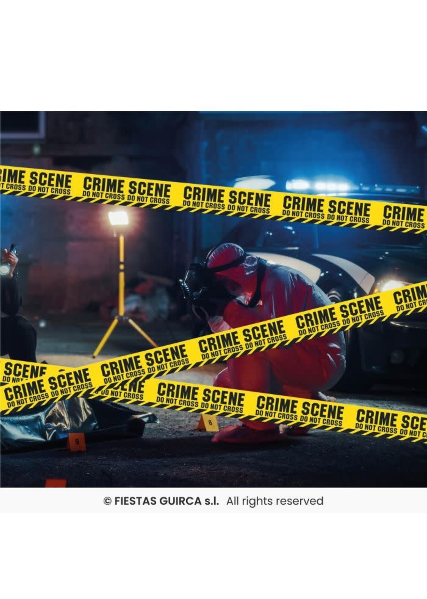 Fiestas Guirca Afzetlint "Crime Scene"
