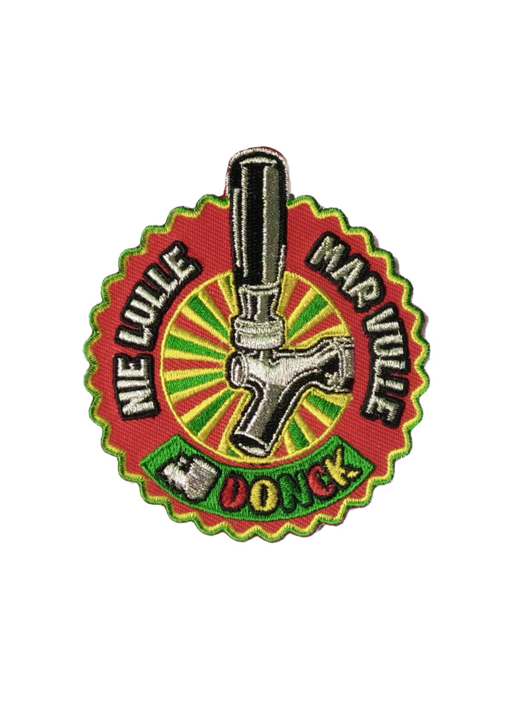 Feestkleding Breda Embleem Nie lulle, maar vulle Boemeldonck EMB-012