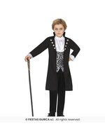 Feestkleding Breda Vampier zilver