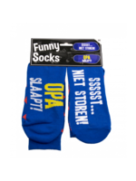 Feestkleding Breda Sokken Opa slaapt sssst