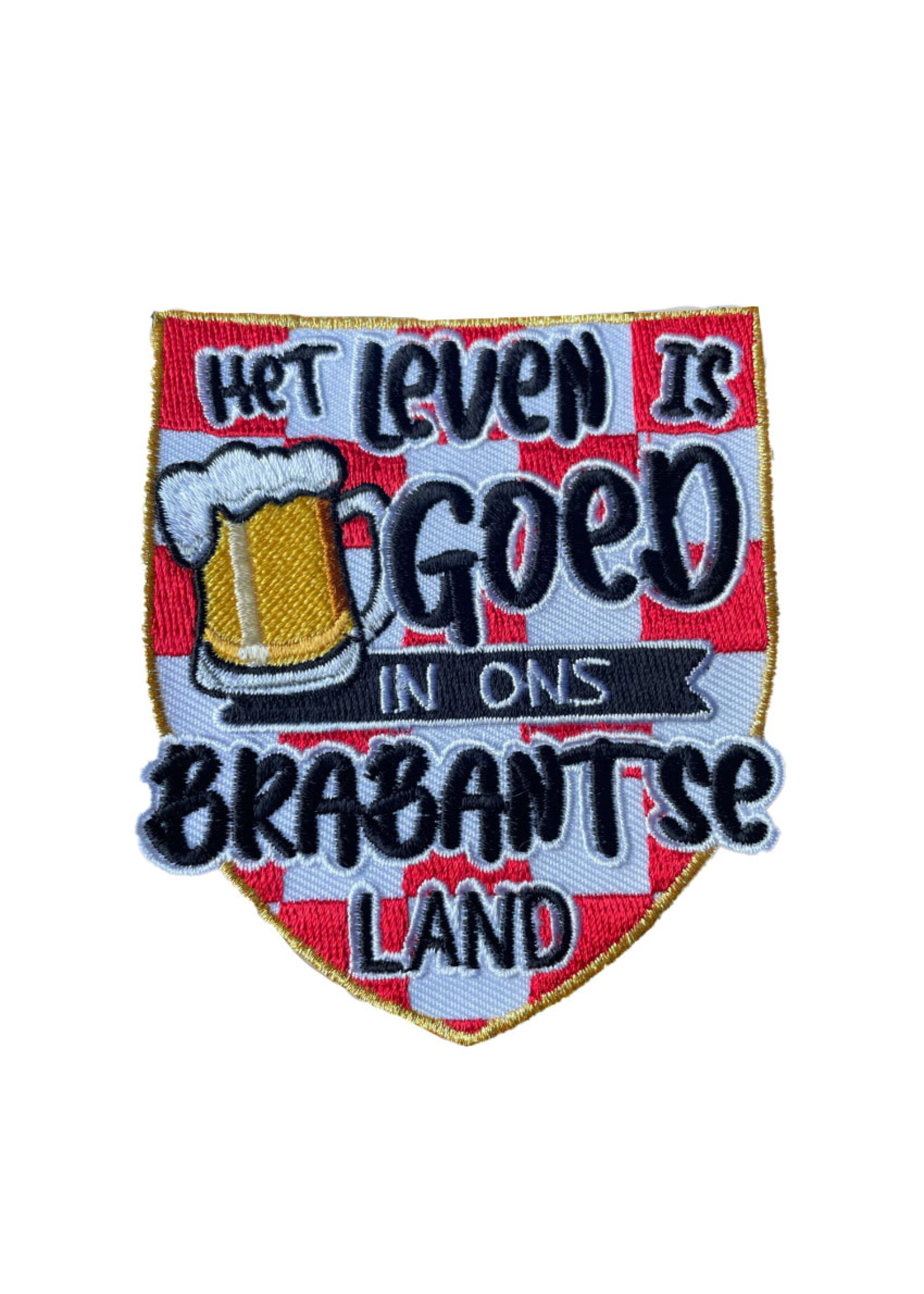 Feestkleding Breda Embleem Het leven is goed in ons Brabantse land EMB-020