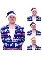 Feestkleding Breda Kerstmuts sequin (assorti)