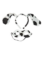 Wilbers & Wilbers Dierenmasker dalmatiër (met diadeem)