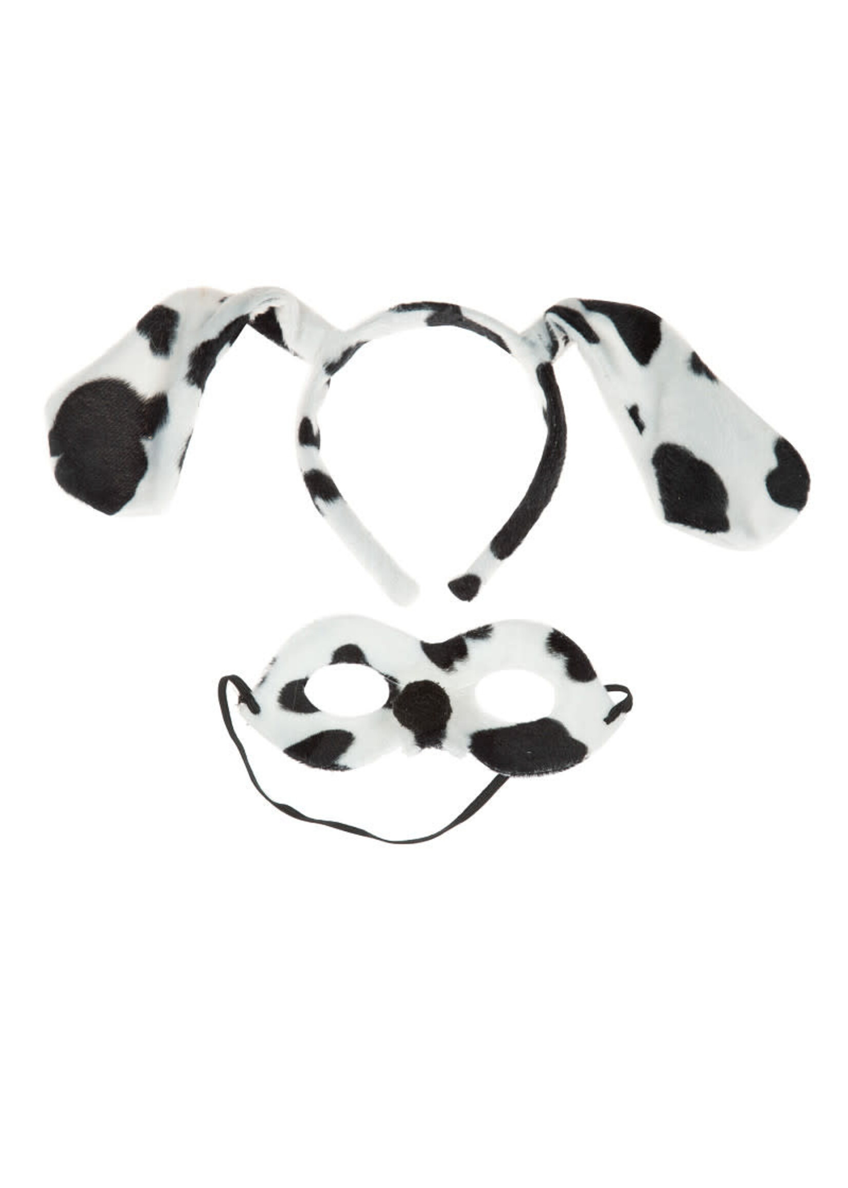 Wilbers & Wilbers Dierenmasker dalmatiër (met diadeem)