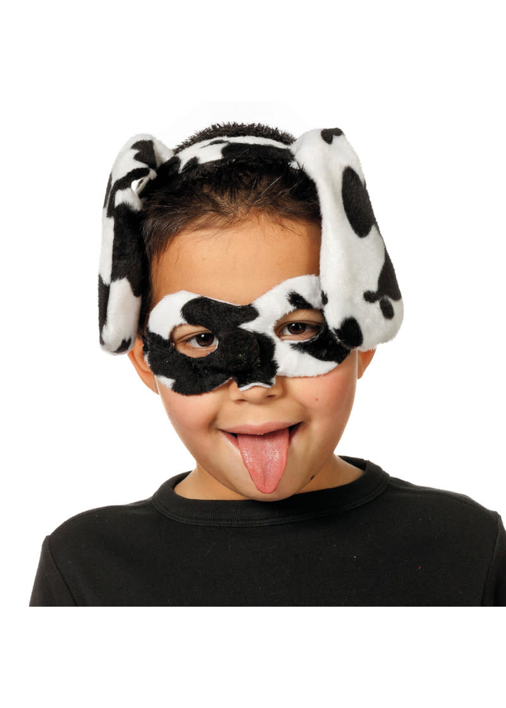 Wilbers & Wilbers Dierenmasker dalmatiër (met diadeem)