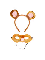 Feestkleding Breda Dierenmasker muis (met diadeem)