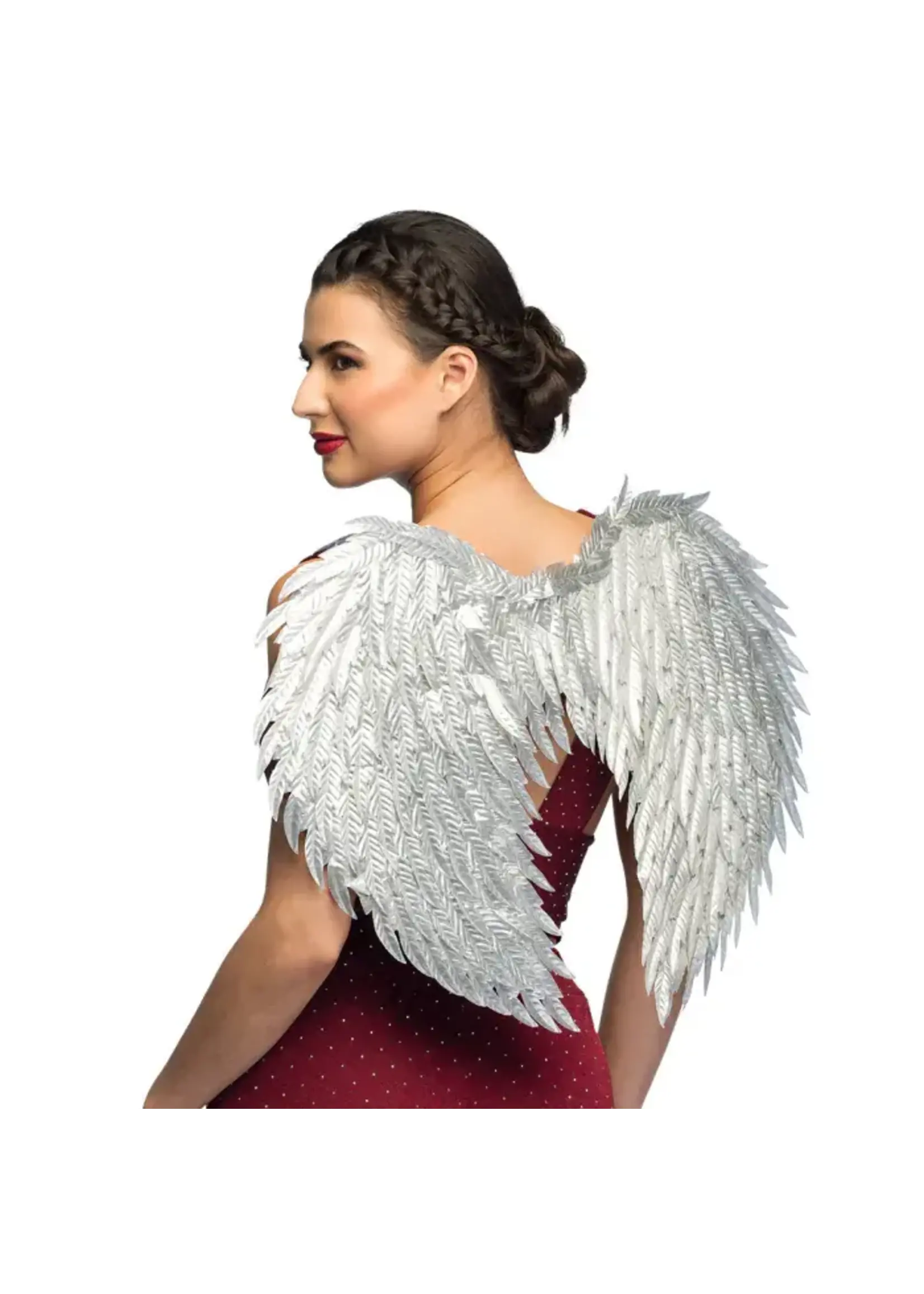Feestkleding Breda Engelenvleugels Glam zilver