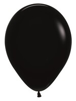 Sempertex Ballonnen Fashion Solid Black 080 - 12 stuks
