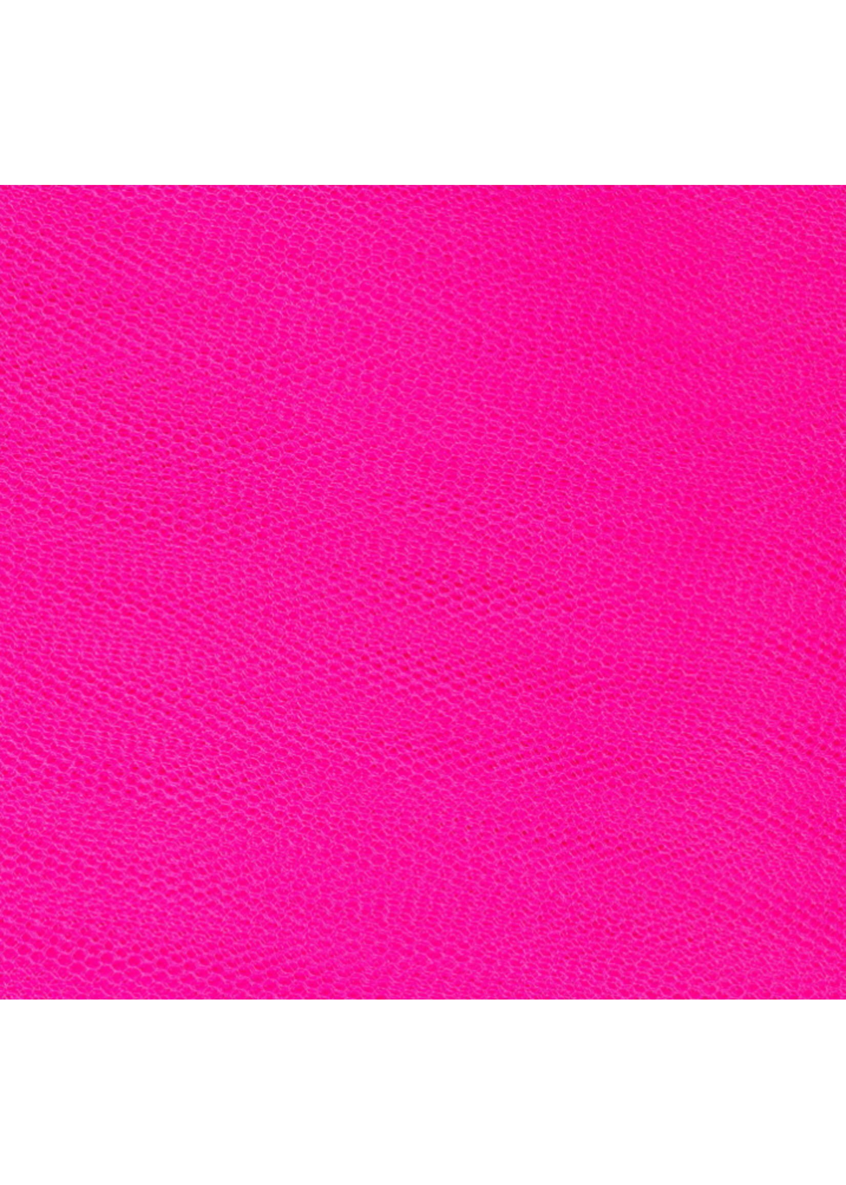 Feestkleding Breda Stof, Neon roze tule (per meter)