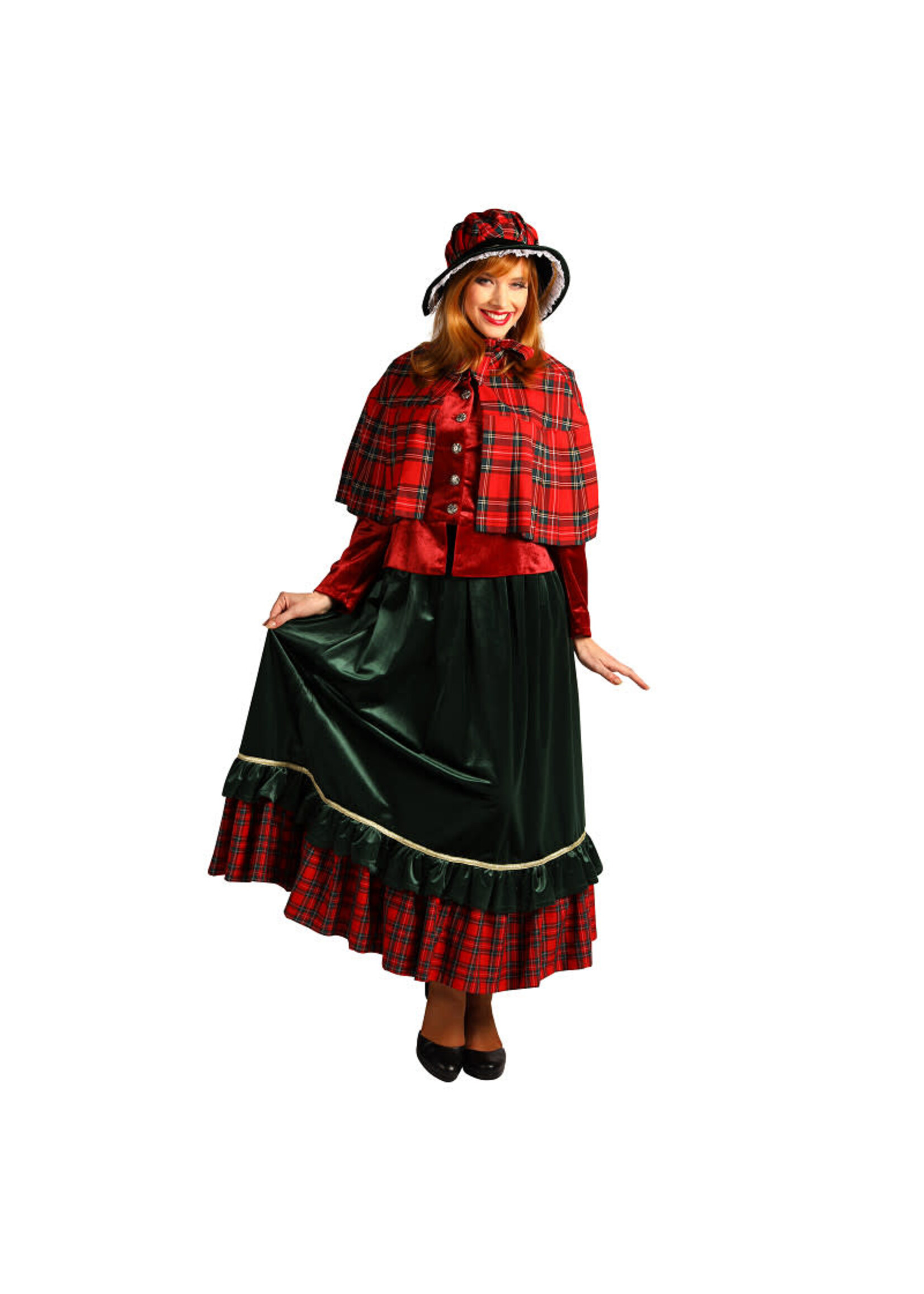 Feestkleding Breda Charles Dickens dames kostuum