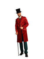 Feestkleding Breda Charles Dickens heren kostuum