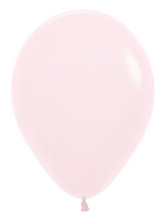 Sempertex Ballonnen Pastel Matte Pink 609 - 12 stuks
