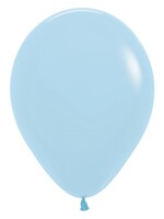 Sempertex Ballonnen Pastel Matte Blue 640 - 50 stuks