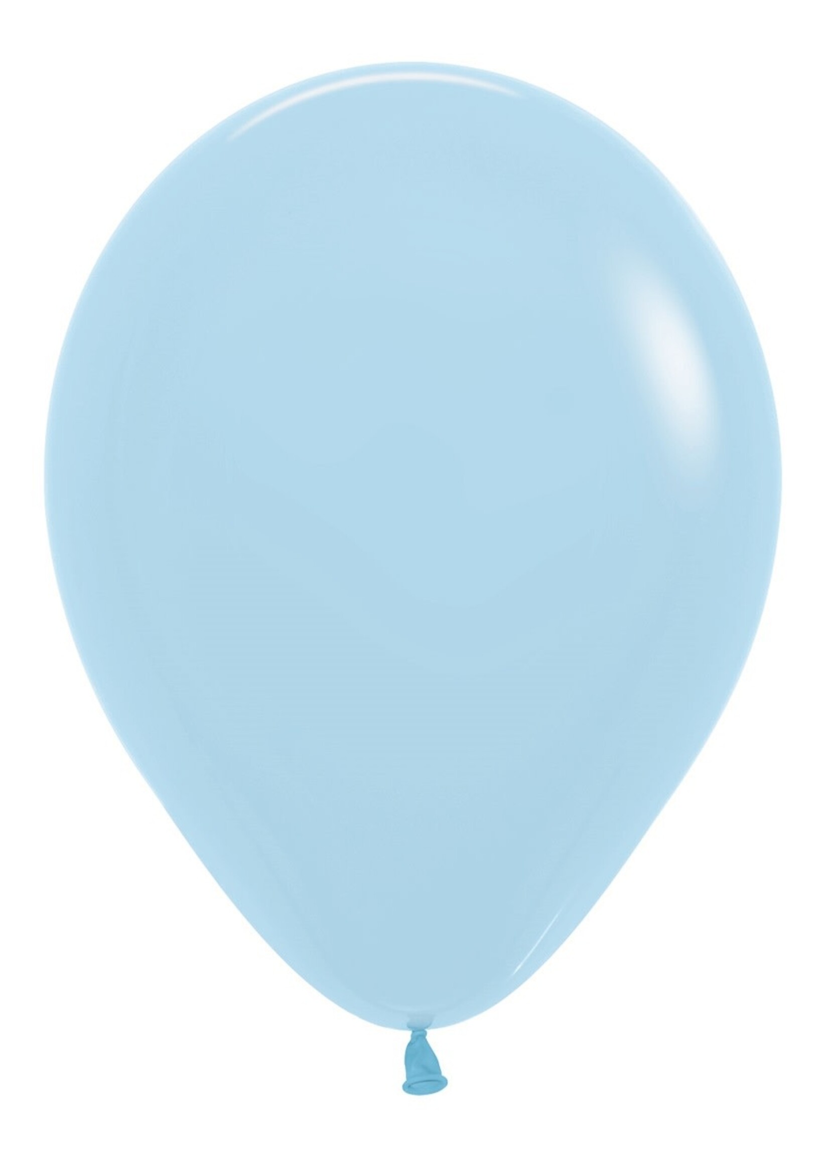 Sempertex Ballonnen Pastel Matte Blue 640 - 50 stuks