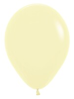 Sempertex Ballonnen Pastel Matte Yellow 620 - 50 stuks