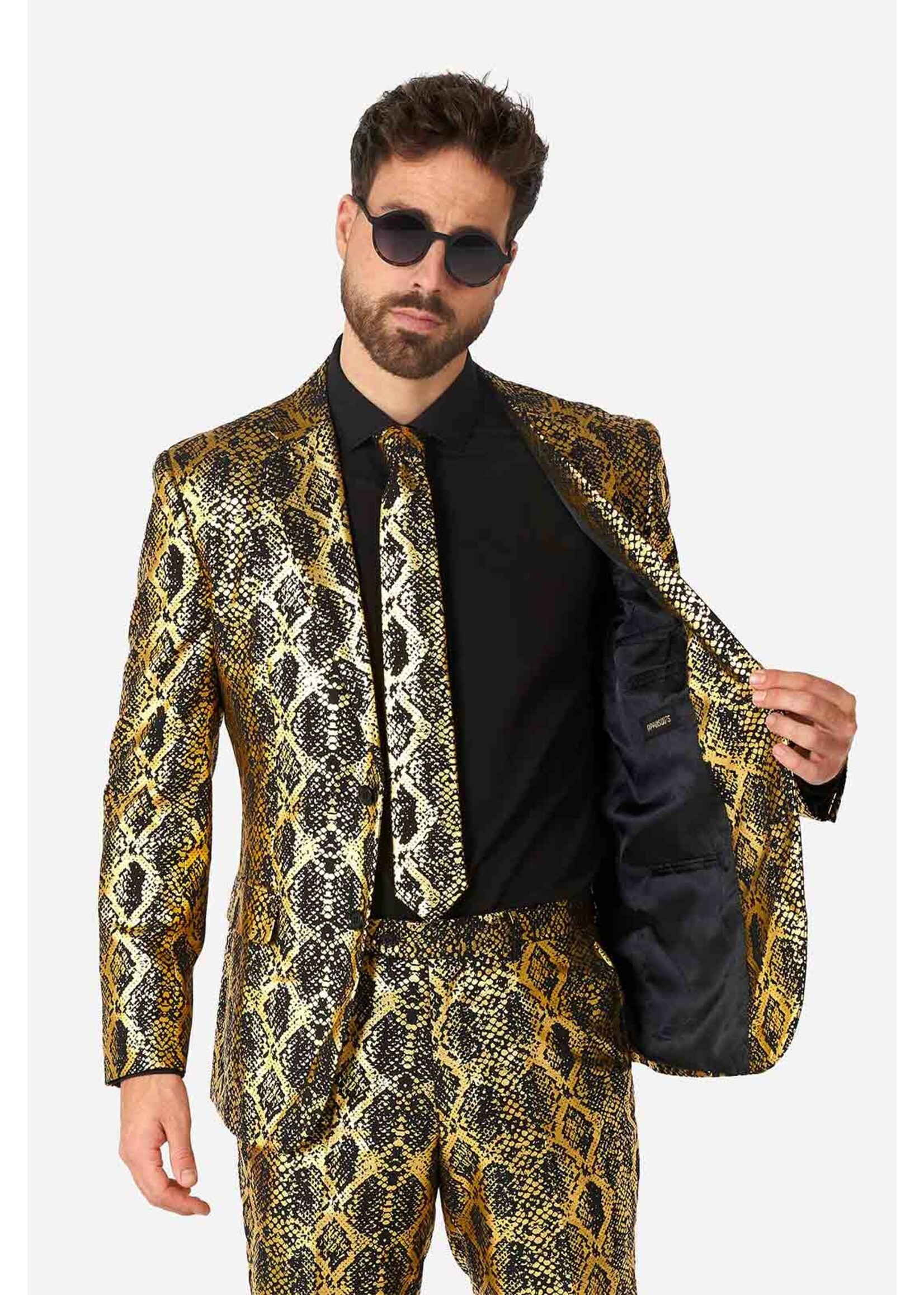 Feestkleding Breda OppoSuits Shiny Snake
