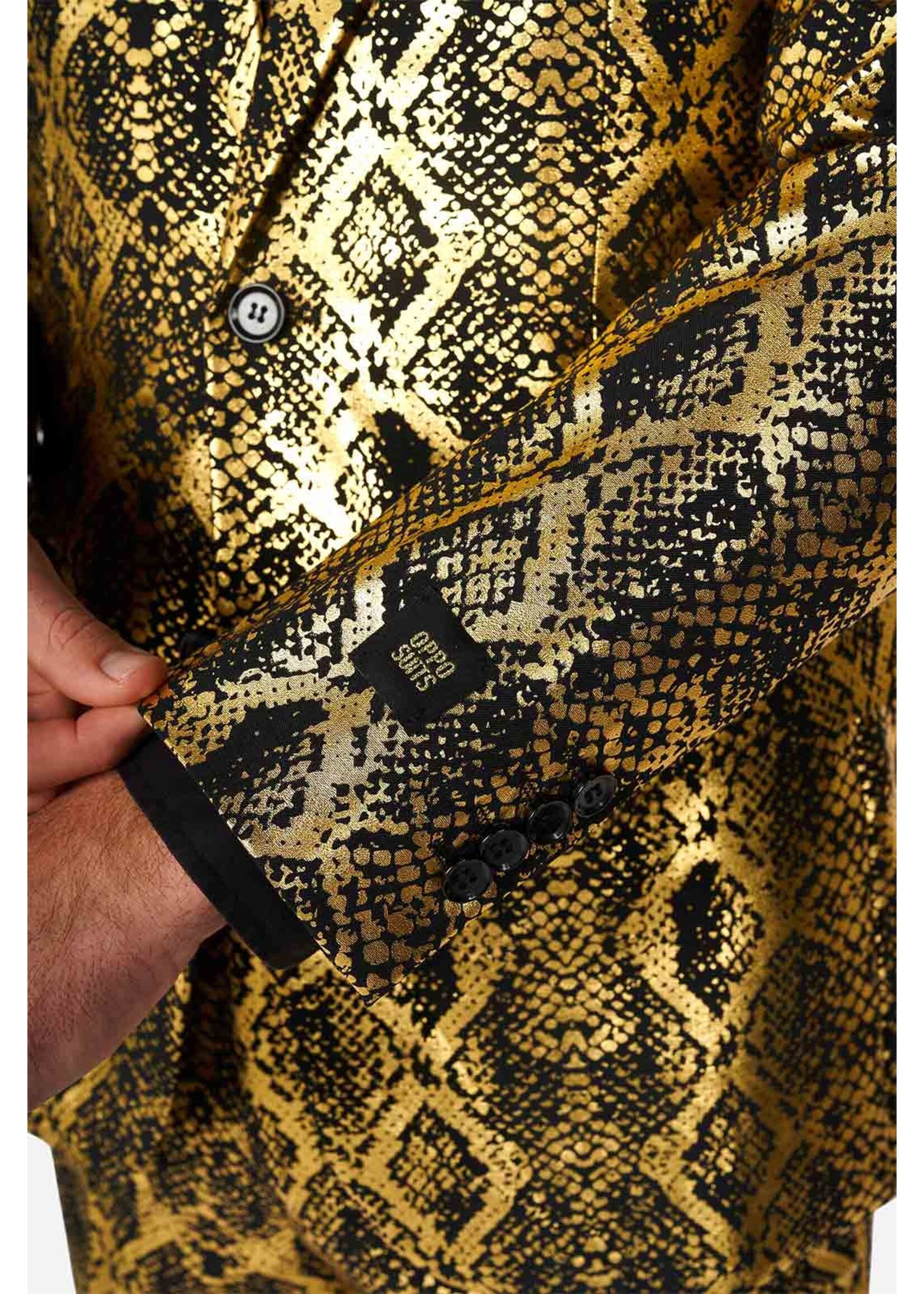 Feestkleding Breda OppoSuits Shiny Snake